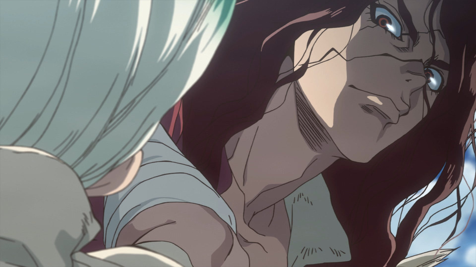 Dr.STONE（第1期） 第2話 KING OF THE STONE WORLD